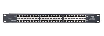 Extralink Extralink PoE Injektor 24-portni 100Mb/s RJ45, Rackmount