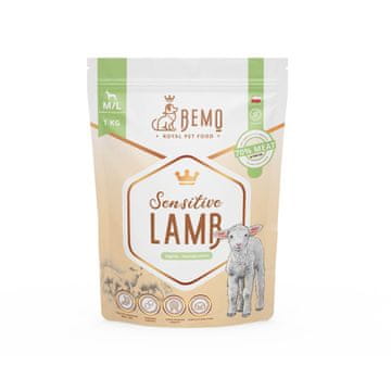 slomart BME Sensitive Lamb Medium/Large Mono - suha hrana za pse, 1 kg