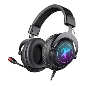 slomart Defender EPIC PRO 7.1 gaming slušalke z mikrofonom, USB, RGB