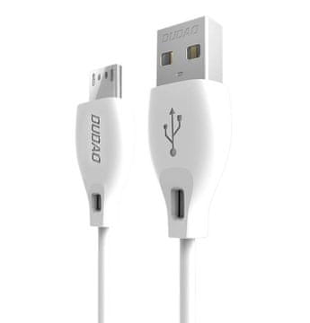DUDAO Dudao L4M USB-A - MicroUSB kabel, 2.4A, 1m, bel