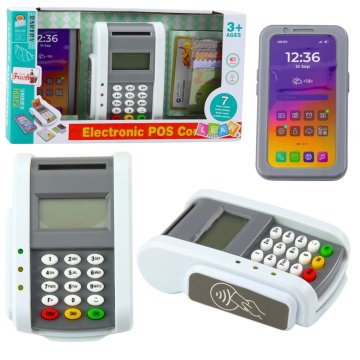 slomart Otroški plačilni terminal LEAN TOYS z zvokom in lučkami