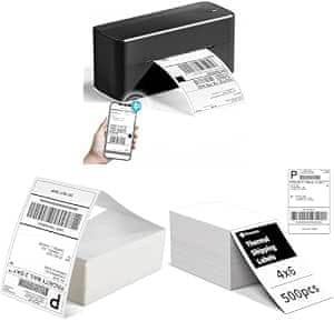 Phomemo Phomemo 4x6" termo tiskalnik bundle - tiskalnik + 2x 500 DHL nalepk