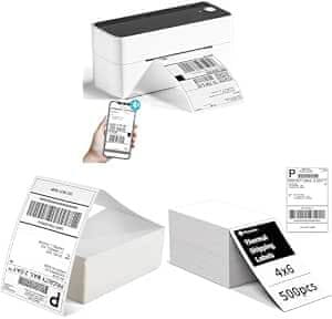 Phomemo Phomemo 4x6" termo tiskalnik bundle - tiskalnik + 2x 500 DHL nalepk