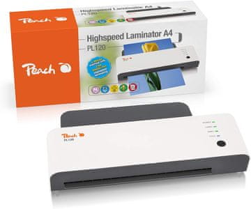 Peach Peach A4 laminator, 10 folij, hitro segrevanje 1 min