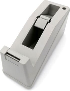 slomart Alevar Profesionalni dispenzer za lepilni trak (siv, dvojni)
