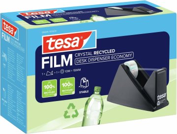 Tesa tesa Easy Cut Economy razdelilnik + 1 rola Crystal Recycled traku