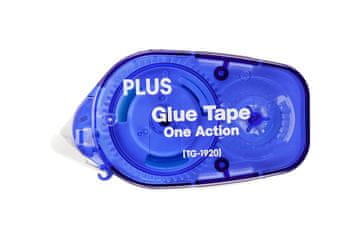 PLUS PLUS "ONE ACTION" TG-1920 lepilni valjček, polnilen, 8 m x 8,4 mm
