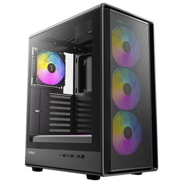 Antec P6 Neo ARGB Midi-T ATX okno gaming črno ohišje