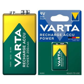 Varta 9V Block/6HR61 (44036) polnilna baterija