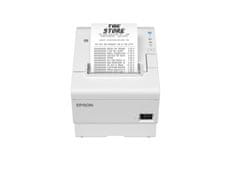 Epson TM-T88VII-111 serijski, USB, LAN, zvočni signal, PS - bela