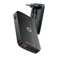 Mobile-origin III Slim polnilec, 65 W, 3 izhodi, črni (GAN-65W-SLM-BLK)