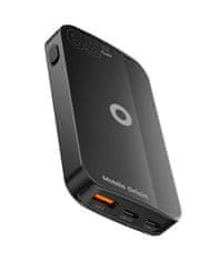 Mobile-origin III Slim polnilec, 65 W, 3 izhodi, črni (GAN-65W-SLM-BLK)