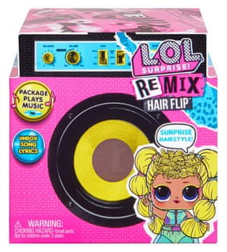 MGA L.O.L. Surprise! ReMix lutka z interaktivnim mini predvajalnikom