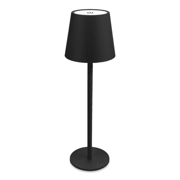 slomart ATL ZD173A Brezžična LED namizna svetilka, črna, zatemnitev