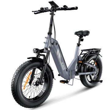 ISCOOTER iScooter EB8 zložljivo električno kolo 20", fat tire 4.0, 48 V 15 Ah, 250 W, do 145 km, hidravlične zavore
