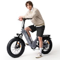 ISCOOTER iScooter EB8 zložljivo električno kolo 20", fat tire 4.0, 48 V 15 Ah, 250 W, do 145 km, hidravlične zavore