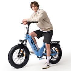 ISCOOTER iScooter EB8 zložljivo električno kolo 20", fat tire 4.0, 48 V 15 Ah, 250 W, do 145 km, hidravlične zavore