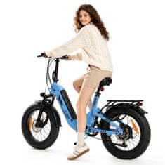 ISCOOTER iScooter EB8 zložljivo električno kolo 20", fat tire 4.0, 48 V 15 Ah, 250 W, do 145 km, hidravlične zavore