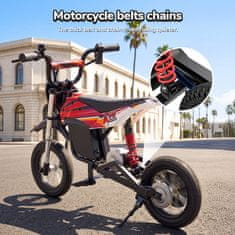 ISCOOTER iScooter A12 otroški električni motor 12", 350 W, 36 V 4,5 Ah, do 25 km/h, dvojno vzmetenje