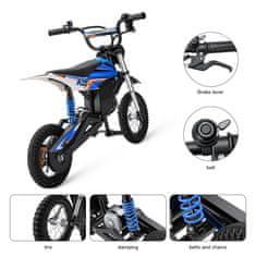ISCOOTER iScooter A12 otroški električni motor 12", 350 W, 36 V 4,5 Ah, do 25 km/h, dvojno vzmetenje