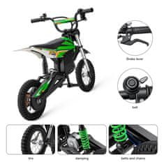 ISCOOTER iScooter A12 otroški električni motor 12", 350 W, 36 V 4,5 Ah, do 25 km/h, dvojno vzmetenje