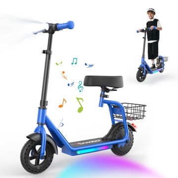ISCOOTER iScooter iK7 otroški električni skiro 2v1, sedež in košara, 250 W, 8,5", do 20 km/h, do 15 km