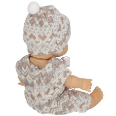 Mega Creative Majhna punčka DOJENČEK z dodatki, dojenček V OBLAČILU s cucljem 20 cm 3+