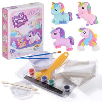 Mega Creative Kreativni set za barvanje figuric ENOROGI, mavčna masa, DIY set za otroke 6+