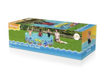 Bestway Otroški bazen s trdno steno Sea 244x46 cm