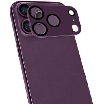 Celly Zaščitno steklo za kamero za iPhone 18/17 Pro – češnjevo steklo
