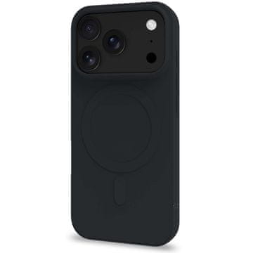 Celly Ovitek za iPhone 18/17 Pro Max, temno srebrn, združljiv z MagSafe