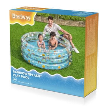 Alltoys Napihljiv bazen Mavrica 1,50 m x 53 cm