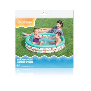 Bestway Napihljiv bazen morski svet 1,22 m x 25 cm