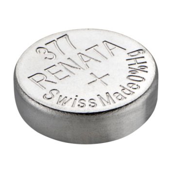 Renata 377 gumb baterija za ure 377 • 1,55 V | Alkaline