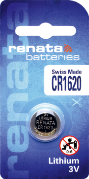 Renata CR1620 litijeva gumb baterija CR1620 • 3 V | Lithium