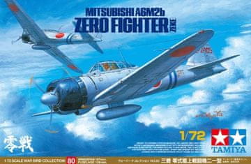 Tamiya maketa-miniatura A6M2b Zero (Zeke) • maketa-miniatura 1:72 starodobna letala • Level 3