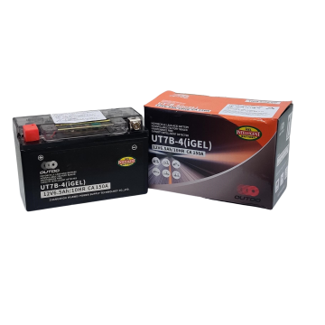 Outdo UT7B-4(SMF) akumulator za motor YT7B-4 • 12V 6Ah • DXŠXV: 150x66x95 • CCA 150 A