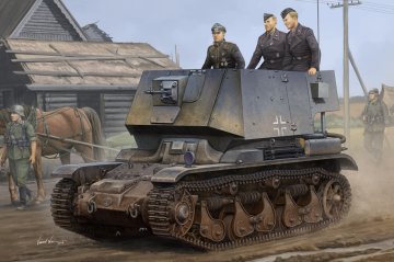 Hobbyboss maketa-miniatura Nemški Pz.Kpfw.35 R 731 (f) poveljno vozilo • maketa-miniatura 1:35 tanki in oklepniki • Level 4