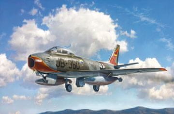 Italeri maketa-miniatura F-86E "SABRE" • maketa-miniatura 1:48 novodobna letala • Level 3