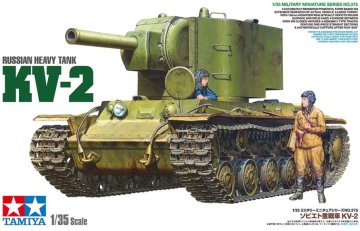 Tamiya maketa-miniatura Ruski težki tank KV-2 • maketa-miniatura 1:35 tanki in oklepniki • Level 3