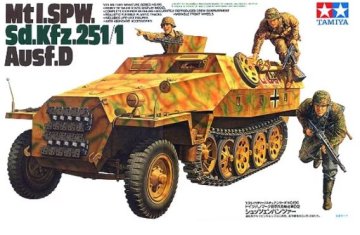 Tamiya maketa-miniatura Mtl. SPW Sd.Kfz.251-1 Ausf.D • maketa-miniatura 1:35 tanki in oklepniki • Level 4