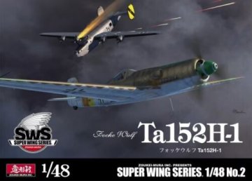 Zoukei-Mura maketa-miniatura Focke Wulf Ta 152H-1 • maketa-miniatura 1:48 starodobna letala • Level 4