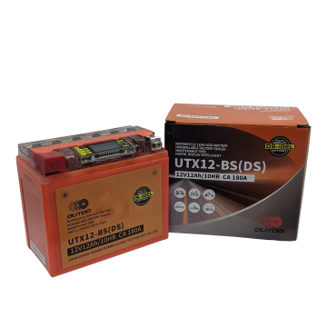 Outdo UTX12-BS(DS) akumulator za motor YTX12-BS • 12V 12Ah • DXŠXV: 150x87x130 • CCA 180 A