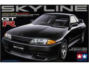 Tamiya maketa-miniatura Nissan Skyline GT R • maketa-miniatura 1:24 novodobni avtomobili • Level 4
