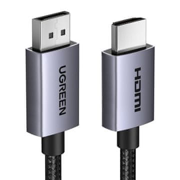 slomart Ugreen Kabel HDMI-DisplayPort 4K 30Hz 3m