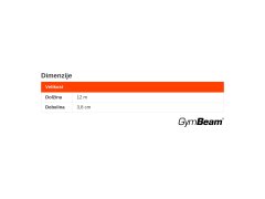 GymBeam Vadbena vrv Battle Rope 12 m