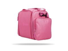 GymBeam Torba za hrano FIT Prep Pink s 3 posodami