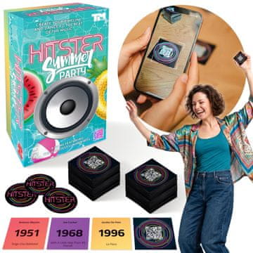 Jumbo Hitster Summer Party Glasbena družabna IGRA, interaktivna družabna igra, NAMIZNA
