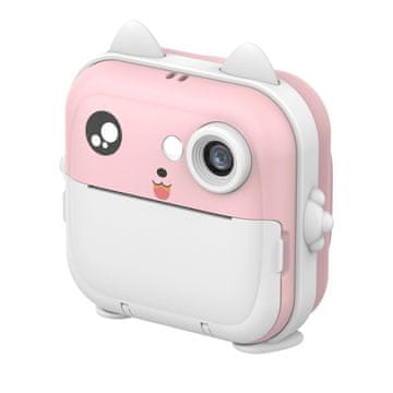 WOZINSKY Mini termični tiskalnik WDT-01 s kamero za otroke – roza