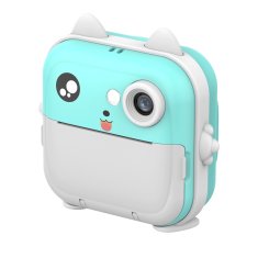 WOZINSKY Mini termični tiskalnik WDT-02 s kamero za otroke – modra